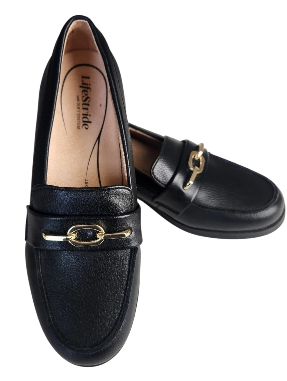 LifeStride Sonoma Black Career/School Loafer Size 5.5 NWOT